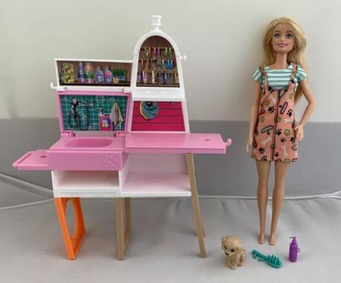 Barbie Pet Boutique Dierenwinkel GRG90 Mattel 2020 Pop Set, Verzamelen, Poppen, Zo goed als nieuw, Pop, Verzenden
