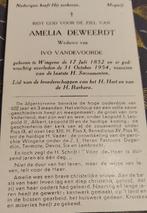 rouwprentjes te koop, Verzamelen, Verzenden, Bidprentje