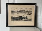 Ets, Antiek en Kunst, Kunst | Etsen en Gravures, Ophalen