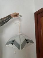 Vuntage grafisch lamp - hanglamp verlichting, Ophalen, Gebruikt, Glas, Minder dan 50 cm