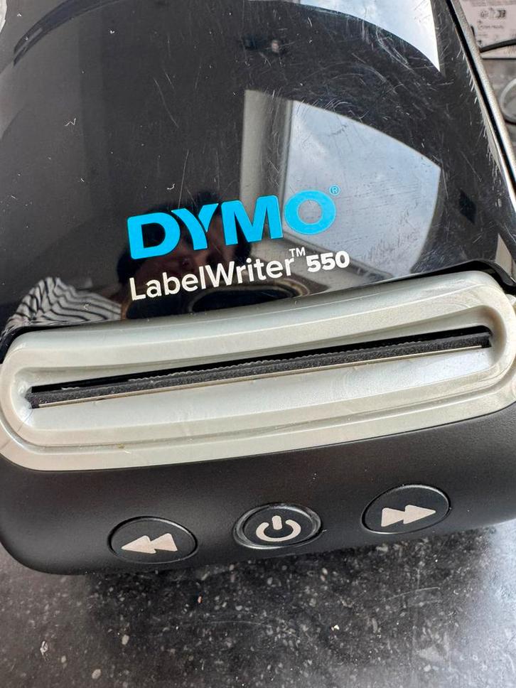 Labelprinter + 2 dozen labels, Computers en Software, Labelprinters, Gebruikt, Azerty, Etiket, Ophalen of Verzenden