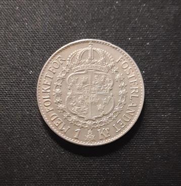 1 kroon Gustav V 1940 G Zweden  beschikbaar voor biedingen