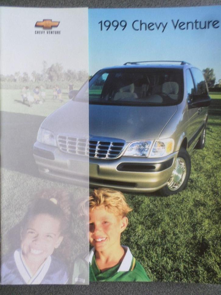 Chevrolet Venture USA 1999 brochure, Boeken, Auto's | Folders en Tijdschriften, Chevrolet, Ophalen of Verzenden