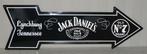 Jack Daniels : pijl blikken reclamebord, Enlèvement, Neuf, Autre, Autres marques