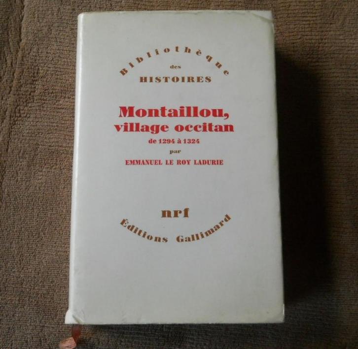 Montaillou village occitan de 1294 à 1324 (E Le Roy Ladurie), Boeken, Geschiedenis | Wereld, Gelezen, Europa, 14e eeuw of eerder