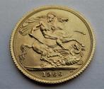 Great britain, 1 sovereign, 1966 elizabeth II, Postzegels en Munten, Ophalen of Verzenden, Goud