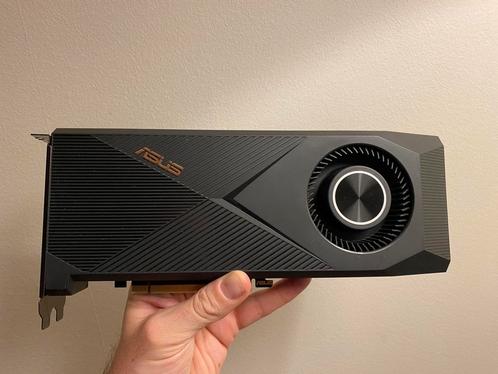 RTX 3070 ASUS Turbo, Computers en Software, Videokaarten, Gebruikt, Nvidia, PCI-Express 4.0, GDDR6, HDMI, DisplayPort, Ophalen of Verzenden