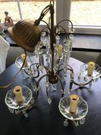 Lustre ancien en cristal "Val Saint Lambert", Ophalen