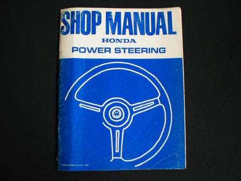 Manuel d'atelier de servodirection Honda Accord (1980), Autos : Divers, Modes d'emploi & Notices d'utilisation, Enlèvement ou Envoi