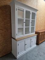 Mooie landelijke buffetkast/vitrinekast in heel mooie staat, Huis en Inrichting, Ophalen, Gebruikt