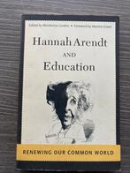 Hannah Arendt and education renewing our common world, Enlèvement, Comme neuf