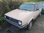 Golf II 1.3i - 3 portes bonne caisse pour GTI, Auto's, Oldtimers, Te koop, Beige, Benzine, Stof