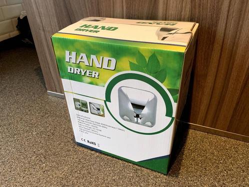 Krachtige professionele handdroger inox, anti corona, dont t, Doe-het-zelf en Bouw, Sanitair, Nieuw, Overige typen, Inox, Ophalen of Verzenden
