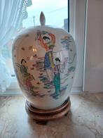 Twee chinese vazen met deksel, Antiek en Kunst, Ophalen