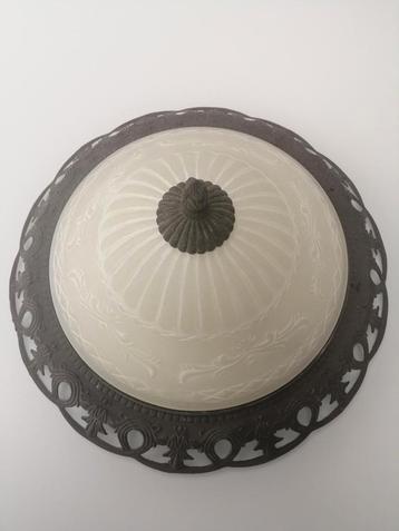 Plafondlamp in art-decostijl met een diameter van 37 cm beschikbaar voor biedingen