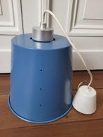 Ikea vintage hanglamp blauw, Ophalen, Gebruikt, Metaal, Minder dan 50 cm