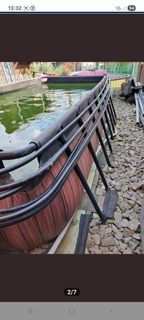 Exit zwembad Met koepel!! 4x2x1, Tuin en Terras, Bubbelbaden en Hottubs, Zo goed als nieuw, Filter, Ophalen