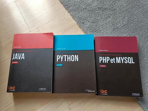 Java, python, PHP et MySQL, Boeken, Studieboeken en Cursussen, Gelezen, Ophalen