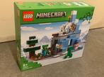 Nieuw: LEGO Minecraft De Ijsbergtoppen - 21243, Ensemble complet, Enlèvement, Lego, Neuf