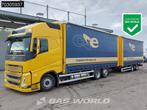 Volvo FH 460 6X2 Curtainsider Combi LNG Engine Sliding roof, Automaat, Stof, Overige kleuren, CNG (Aardgas)