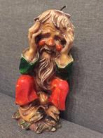 Kaars denkende oude wijze man, Antiek en Kunst, Ophalen of Verzenden