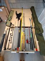 Assortiment van vis materiaal, Sports nautiques & Bateaux, Enlèvement, Utilisé, Canne à lancer