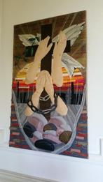 Trix de Waal: Vintage wandkleed, jaren 80. Sacrale kunst, Ophalen