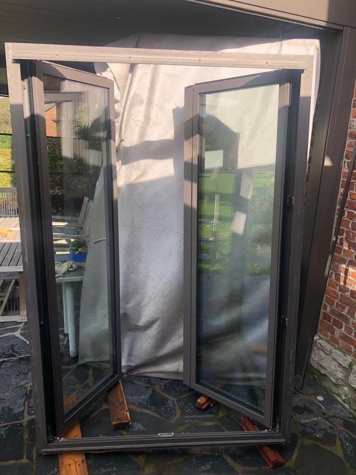 dubbel raamkozijn OB - driedubbele beglazing, Doe-het-zelf en Bouw, Raamkozijnen en Schuifdeuren, Zo goed als nieuw, Raamkozijn