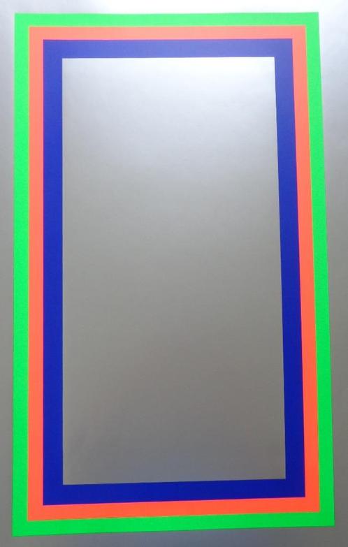JEF VERHEYEN / ZERO / KLEURZEEFDRUK / 78x56cm / SIG / 1973, Antiek en Kunst, Kunst | Litho's en Zeefdrukken, Ophalen of Verzenden
