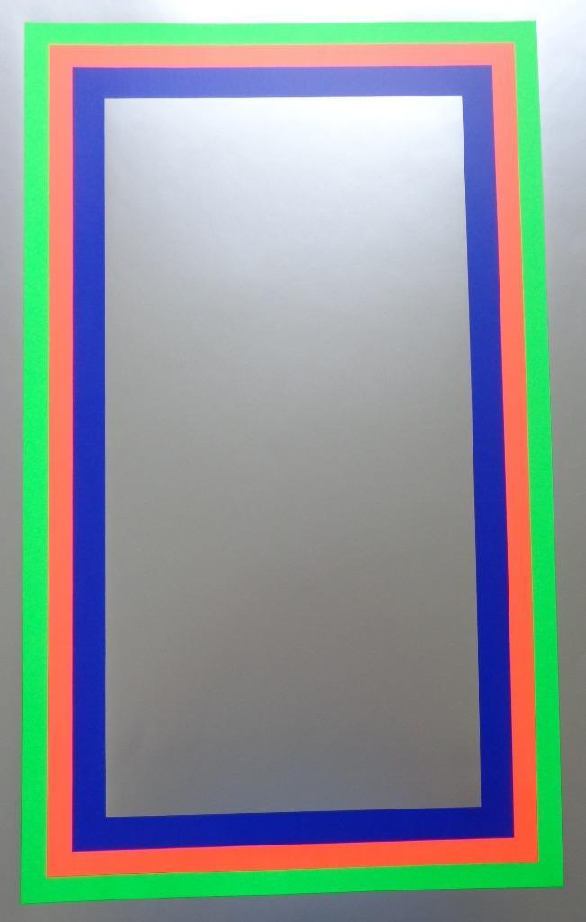 JEF VERHEYEN / ZERO / KLEURZEEFDRUK / 78x56cm / SIG / 1973, Antiek en Kunst, Kunst | Litho's en Zeefdrukken, Ophalen of Verzenden