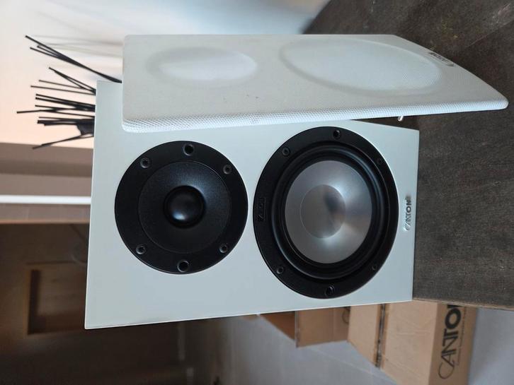 4 enceintes Canton GLE 416, TV, Hi-fi & Vidéo, Enceintes, Comme neuf, Autres marques, Enlèvement ou Envoi