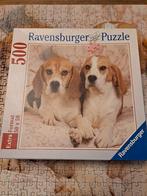 Ravensburger puzzel 500 beagle paar, Ophalen of Verzenden, Gebruikt