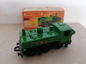Lesney Matchbox Superfast #47 Pannier Locomotive in doosje  beschikbaar voor biedingen