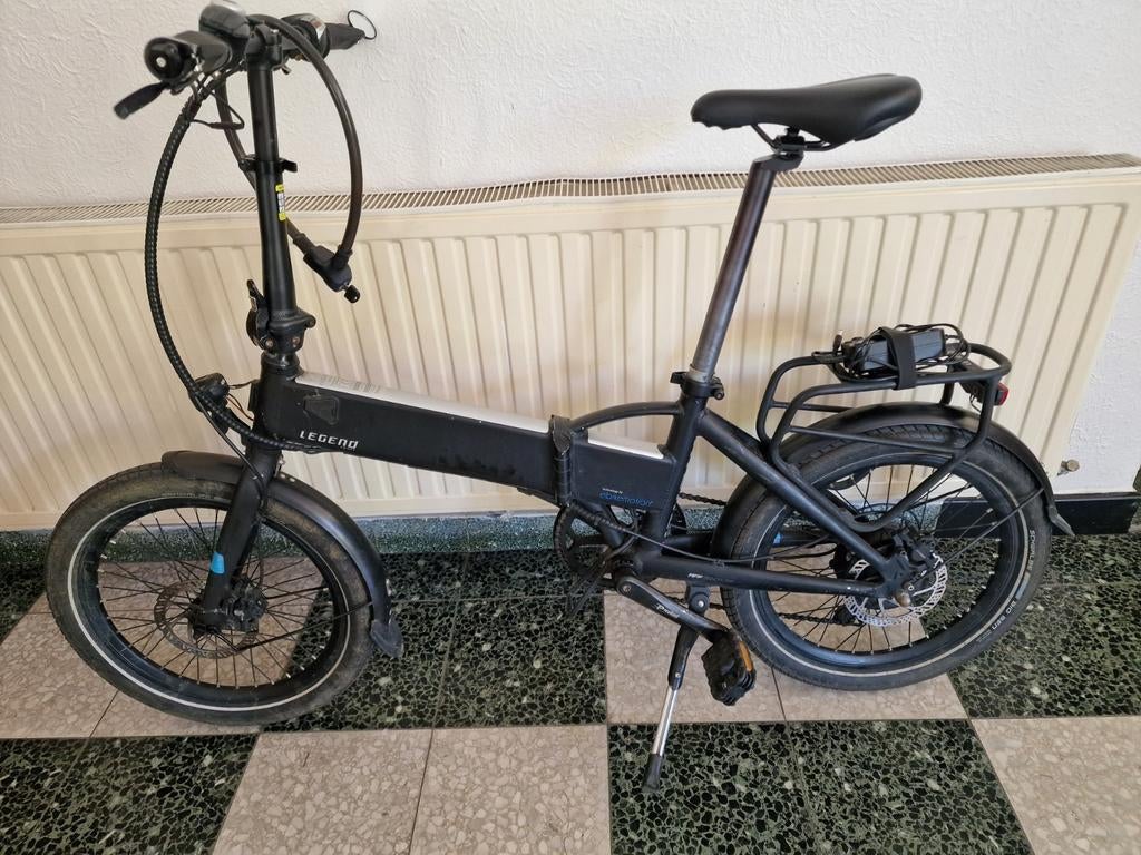 Elektrische plooifiets, Ophalen