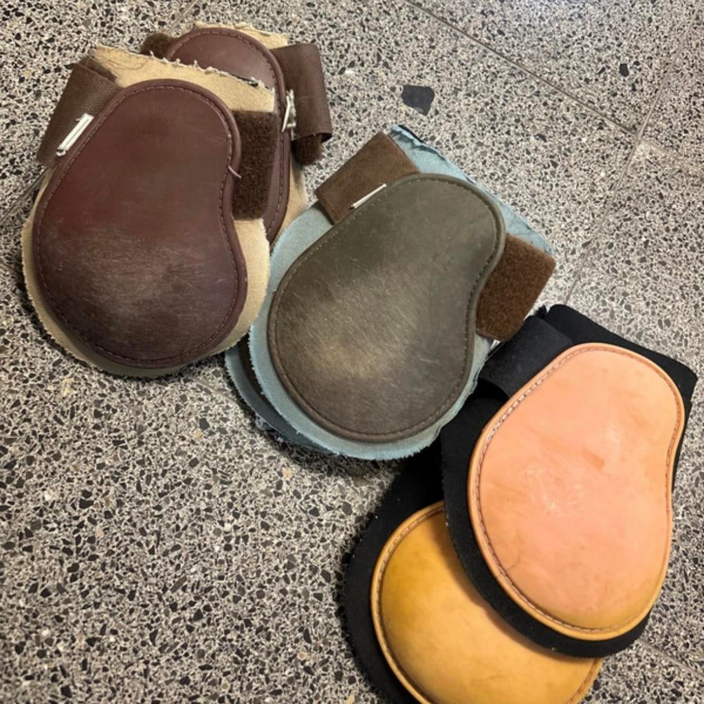 Set van 3 achter getten, Dieren en Toebehoren, Paarden en Pony's | Beschermers, Ophalen of Verzenden, Zo goed als nieuw, Rijden