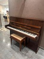 Piano avec siège, Brillant, Comme neuf, Brun, Enlèvement