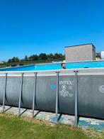 Zwembad 10x5 m, Tuin en Terras, Ophalen, Zo goed als nieuw