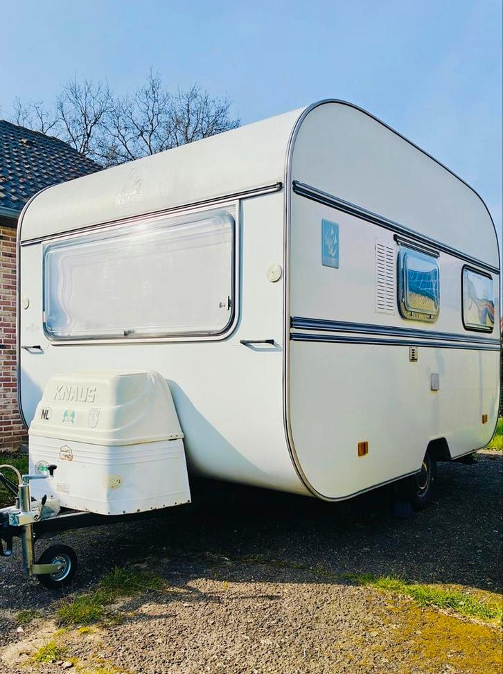 KNAUS Caravan MTM 680kg(Keuringvrij) Instapklaar + Voortent, Caravans en Kamperen, Caravans, Particulier, tot en met 3, 500 - 750 kg