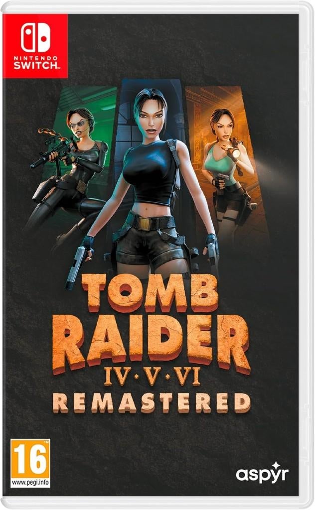 tomb raider collection IV-V-VI jeu nintendo switch neuf, Ophalen of Verzenden, Nieuw