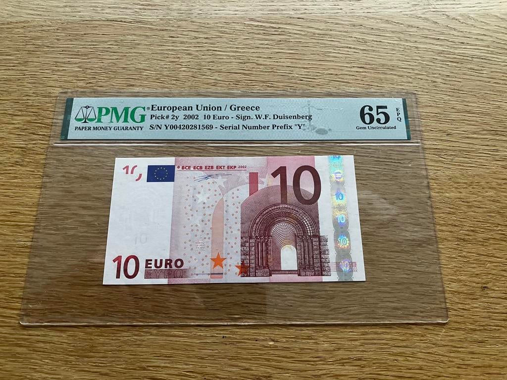 Billets PMG de différents grades - Billets en euros, Enlèvement ou Envoi