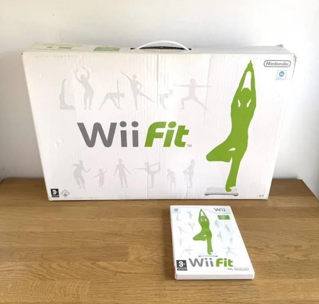 Pack Wii Complet - Balance Board - 4 Manettes - 3 jeux, Enlèvement, Sport