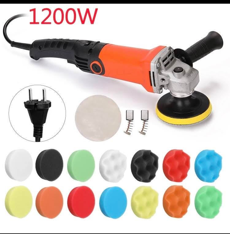 nieuw 17 delig polijstset met regelbaar toerental Nieuw, Doe-het-zelf en Bouw, Gereedschap | Slijpmachines, Ophalen of Verzenden