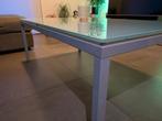 Salontafel glas modern, Huis en Inrichting, Ophalen, 100 tot 150 cm, 50 tot 100 cm, Zo goed als nieuw