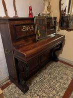 Wandpiano, Ophalen, Gebruikt, Bruin, Piano