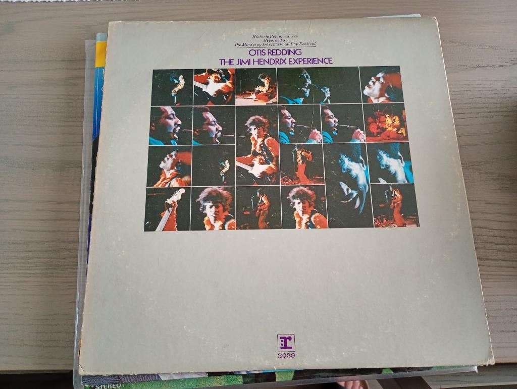 Jimi Hendrix & Otis Redding - At the Monterey pop festival, Envoi, 1970 - 1979, Utilisé, 12 pouces