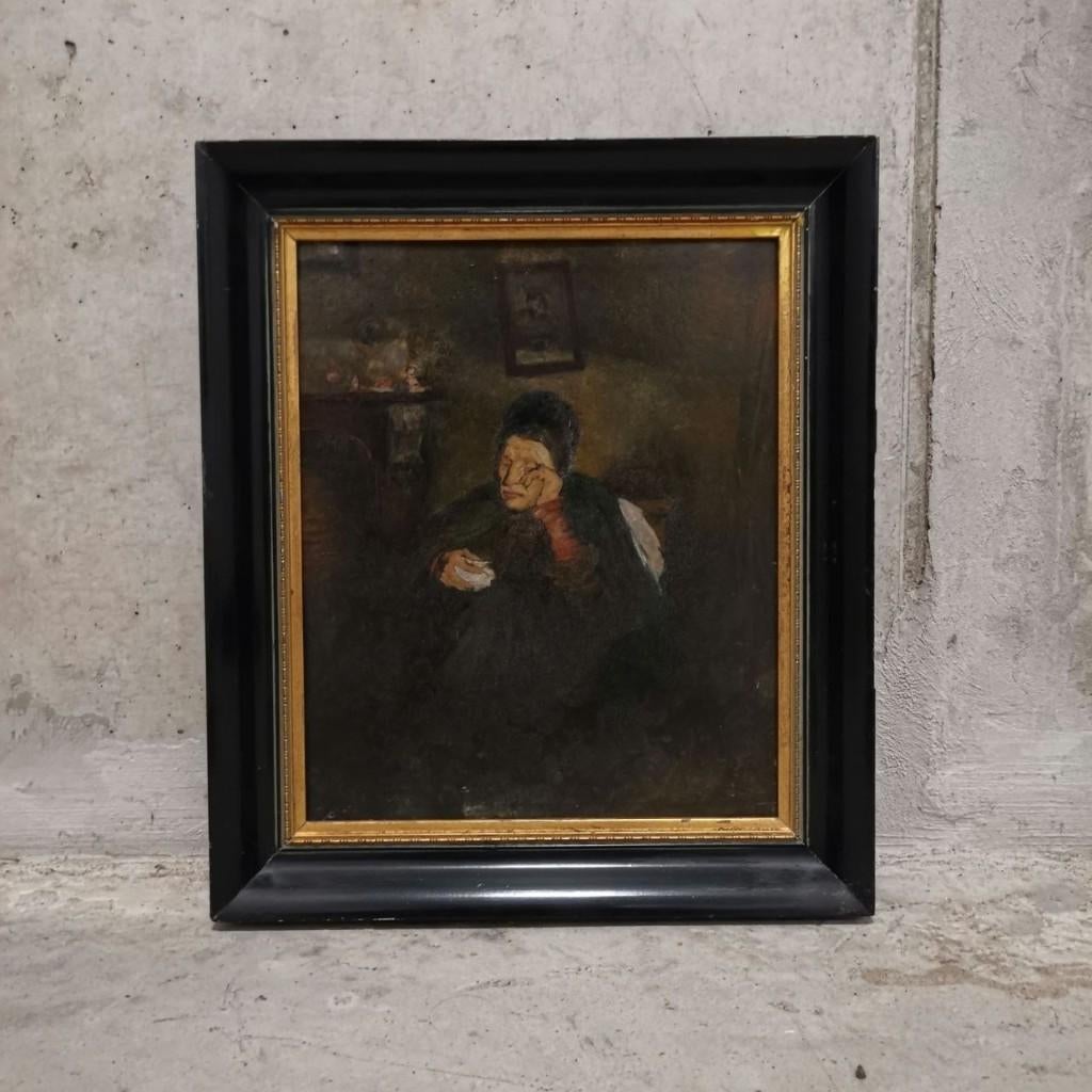 Veuve Pleurante (ca. 1870-1890) – Dirk Leonardus Kooreman, Ophalen