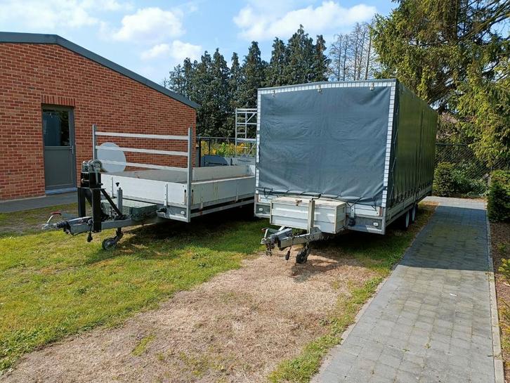 Hulco medax 2 met huifopbouw, Auto diversen, Aanhangers en Bagagewagens, Ophalen
