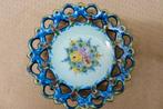 Belle Assiette Ancienne Porcelaine Vestal Alcobaça Portugal, Enlèvement