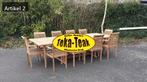 Promo Teak Tuinsets, Tuin en Terras, Ophalen, Meer dan 8 zitplaatsen, Teakhout, Nieuw