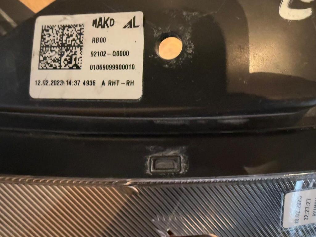 HYUNDAI I20 RECHTS KOPLAMP 92102Q0000, -, 3 mois de garantie, Utilisé, Hyundai